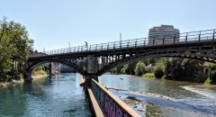 Running route in Zurich - It\'s your turn - Limmat Viadukt